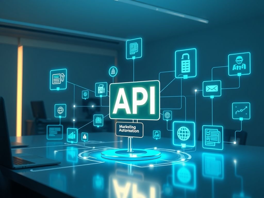 Para que serve a API de uma plataforma de automação?