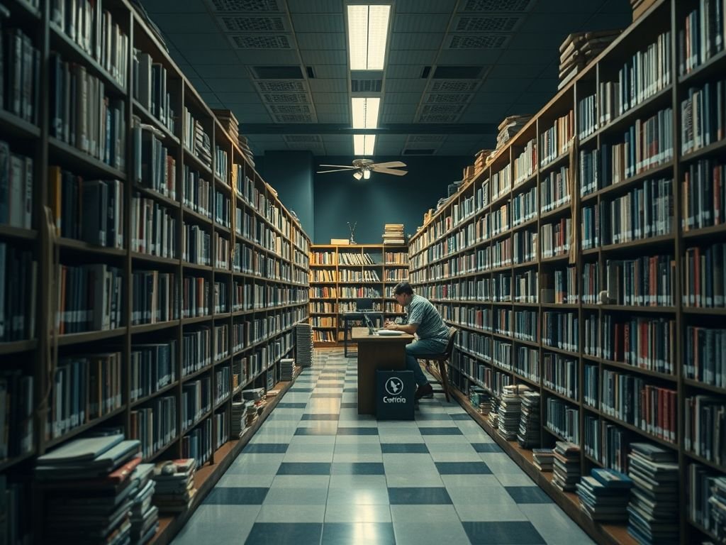 Para que serve a biblioteca de mídias integrada?