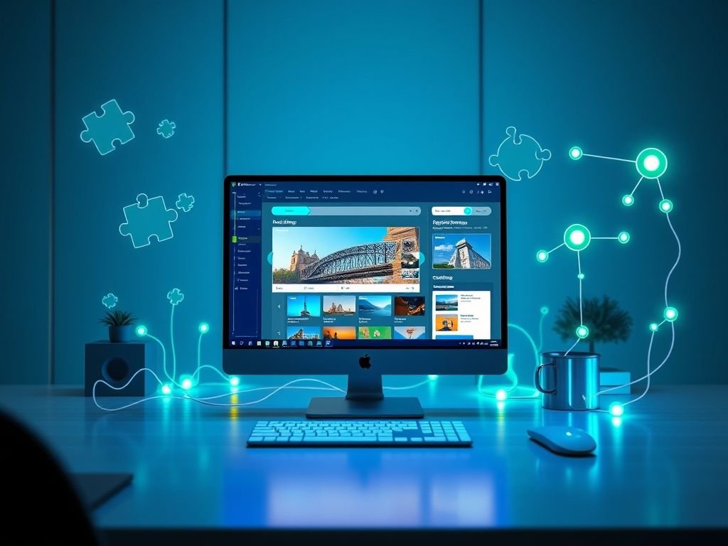 Para que serve a integração profunda com o Gutenberg (Kadence Blocks)?