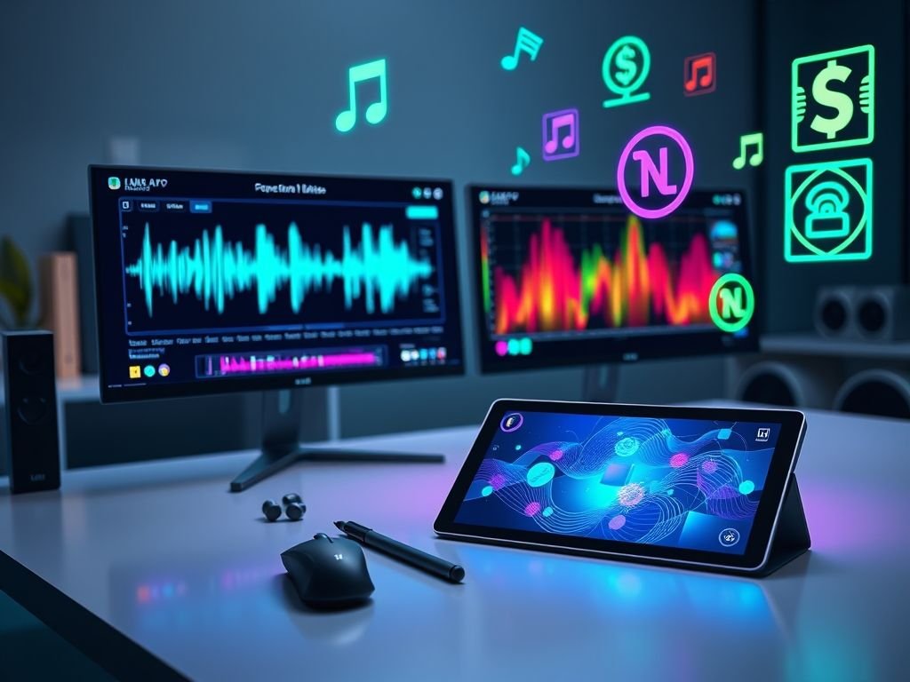 Posso monetizar um vídeo com música gerada por IA?
