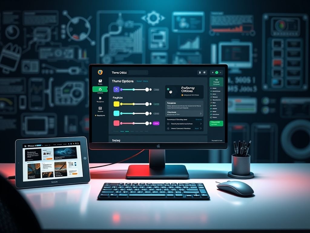 Qual a função das "Opções de Tema" do Divi?