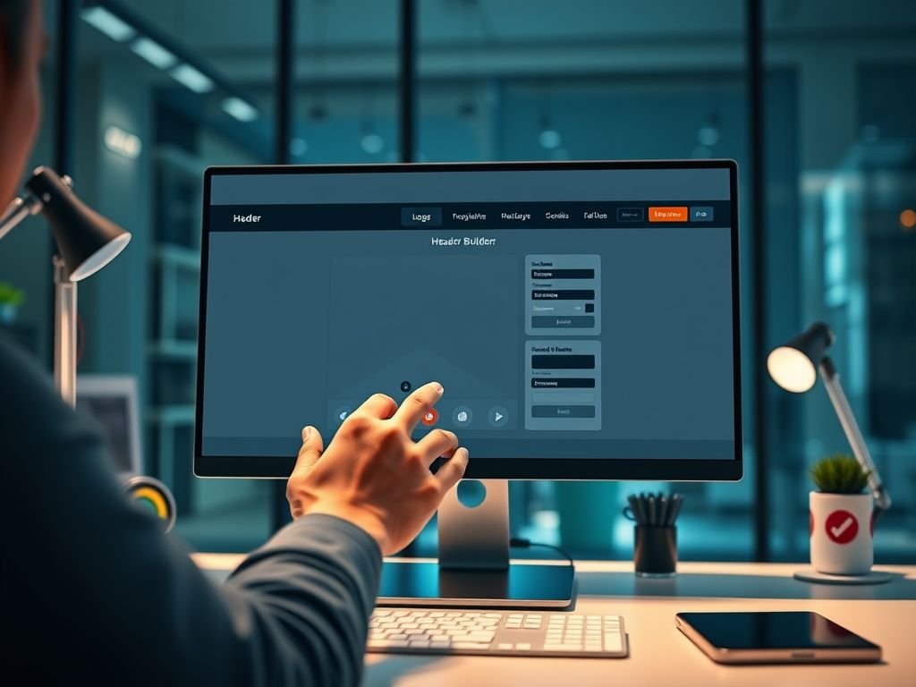 Qual a função do "Header Builder"?