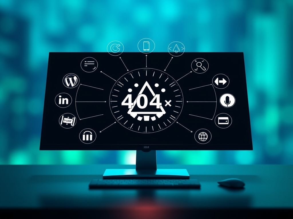 Qual a função do relatório de erros 404?