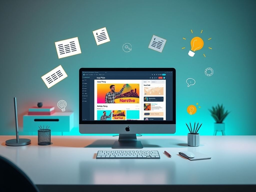 Qual a melhor forma de criar um Story a partir de um post de blog?