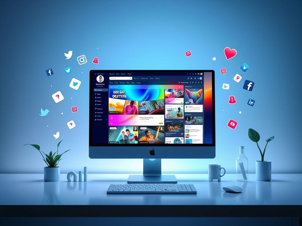 Qual a melhor forma de usar os widgets de "Social Feeds"?