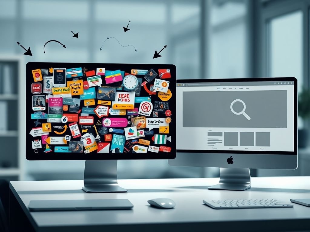 Sites com excesso de publicidade são considerados de menor qualidade?