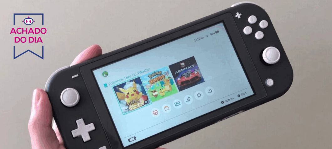 Queda de 39% no preço do Nintendo Switch Lite levanta sinal sobre