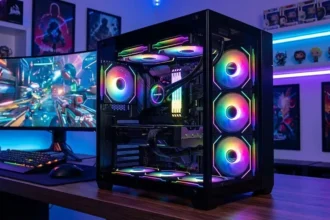 PC Gamer Aquário i7 A Opção Perfeita de Presente de Natal para Jogar Roblox e Minecraft!