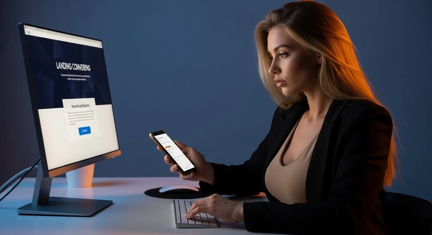 Qual a diferença entre site e landing page (e qual você realmente precisa) 2026