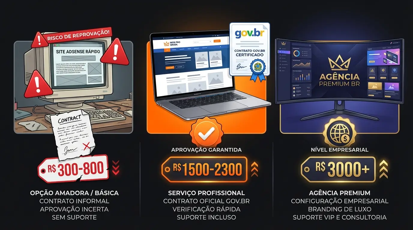 Quanto Custa Comprar um Site Aprovado no Google AdSense em 2026? Preços Reais do Mercado Brasileiro