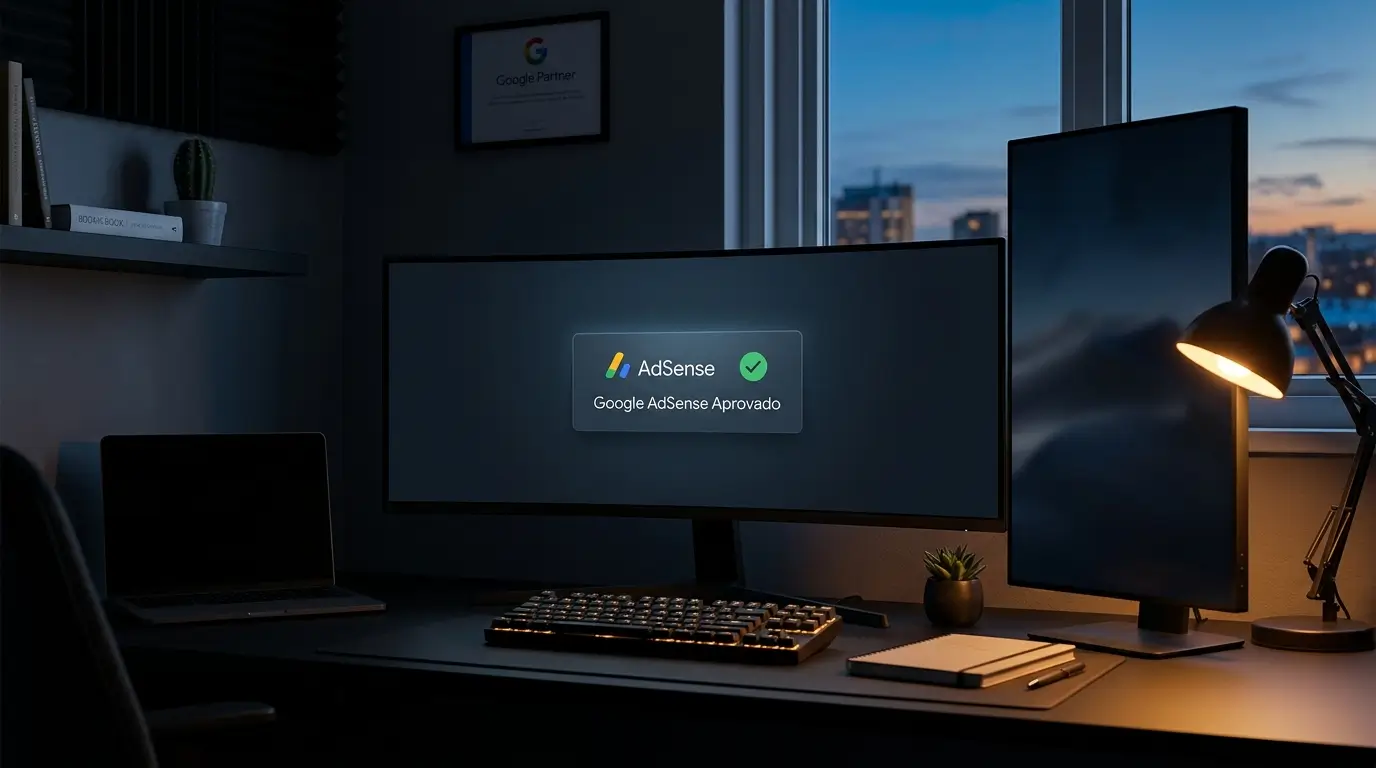 Notificação de aprovação Google AdSense
