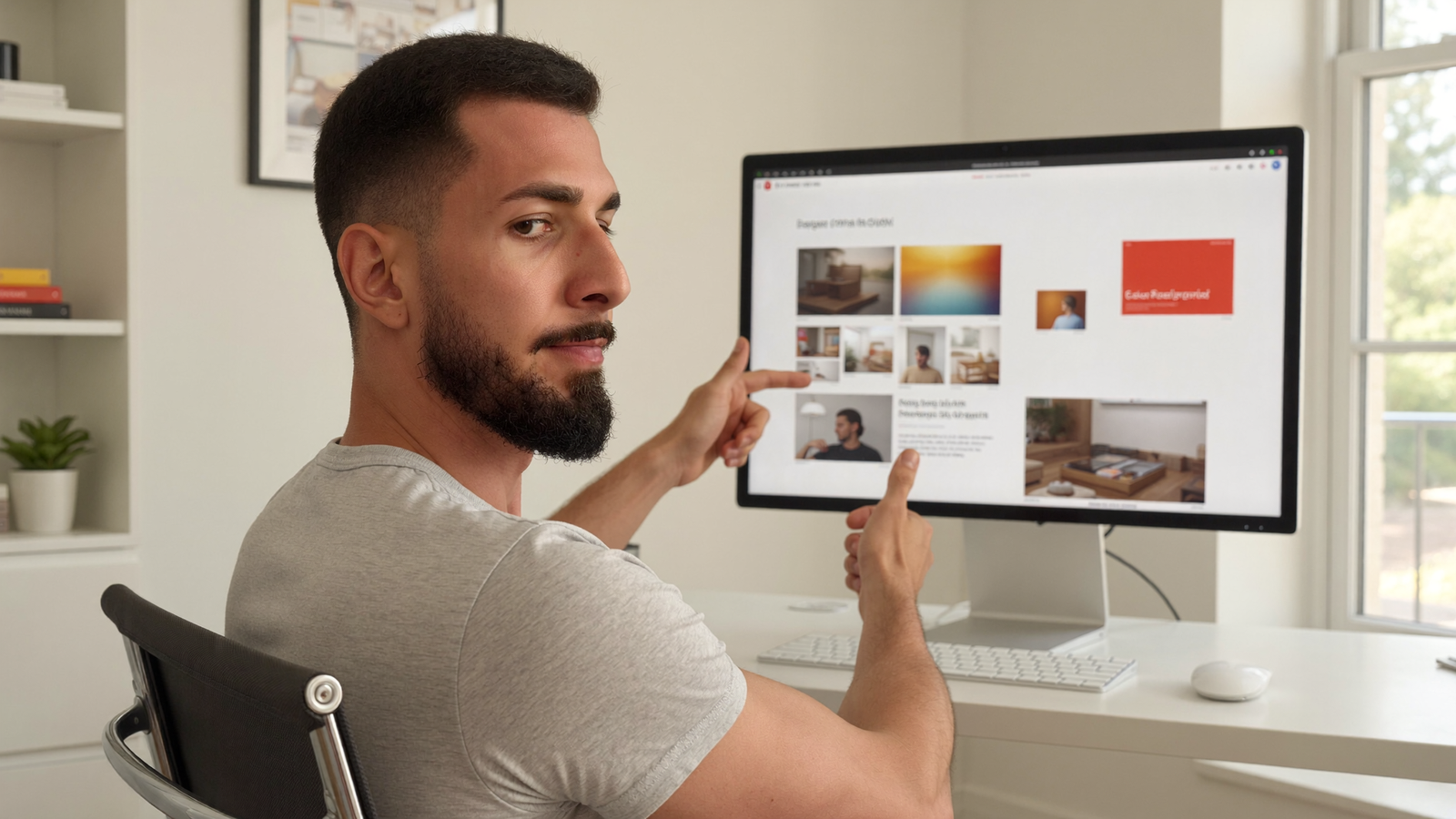 Guilherme Emanuel acompanhando um site profissional sendo construído por IA com o Claude Code