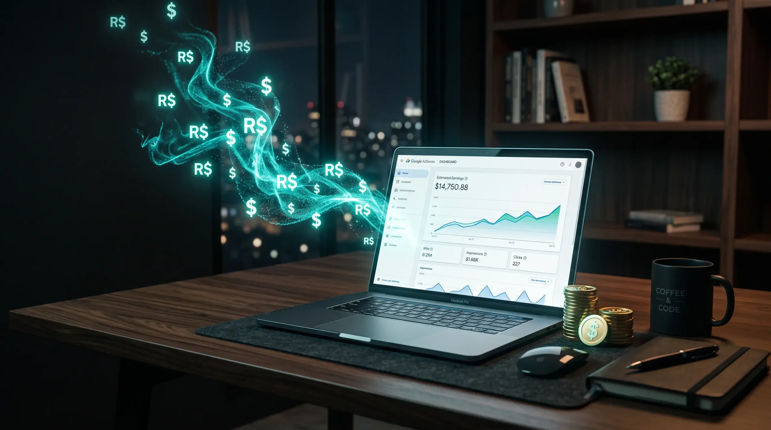 Auditoria e otimização de Google AdSense com a Escola Algoritmo X, por Guilherme Emanuel